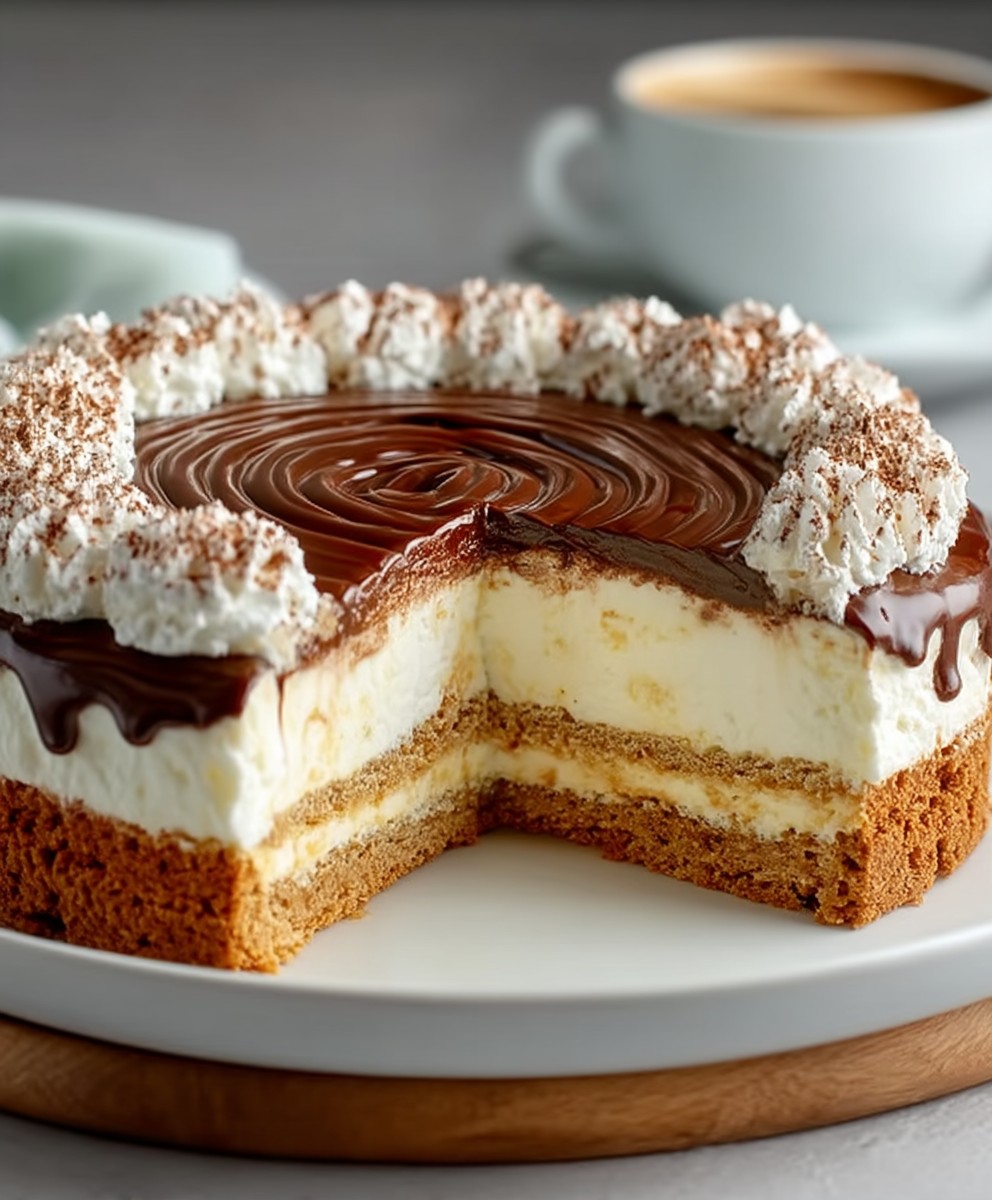 Espresso Biscuit Cake