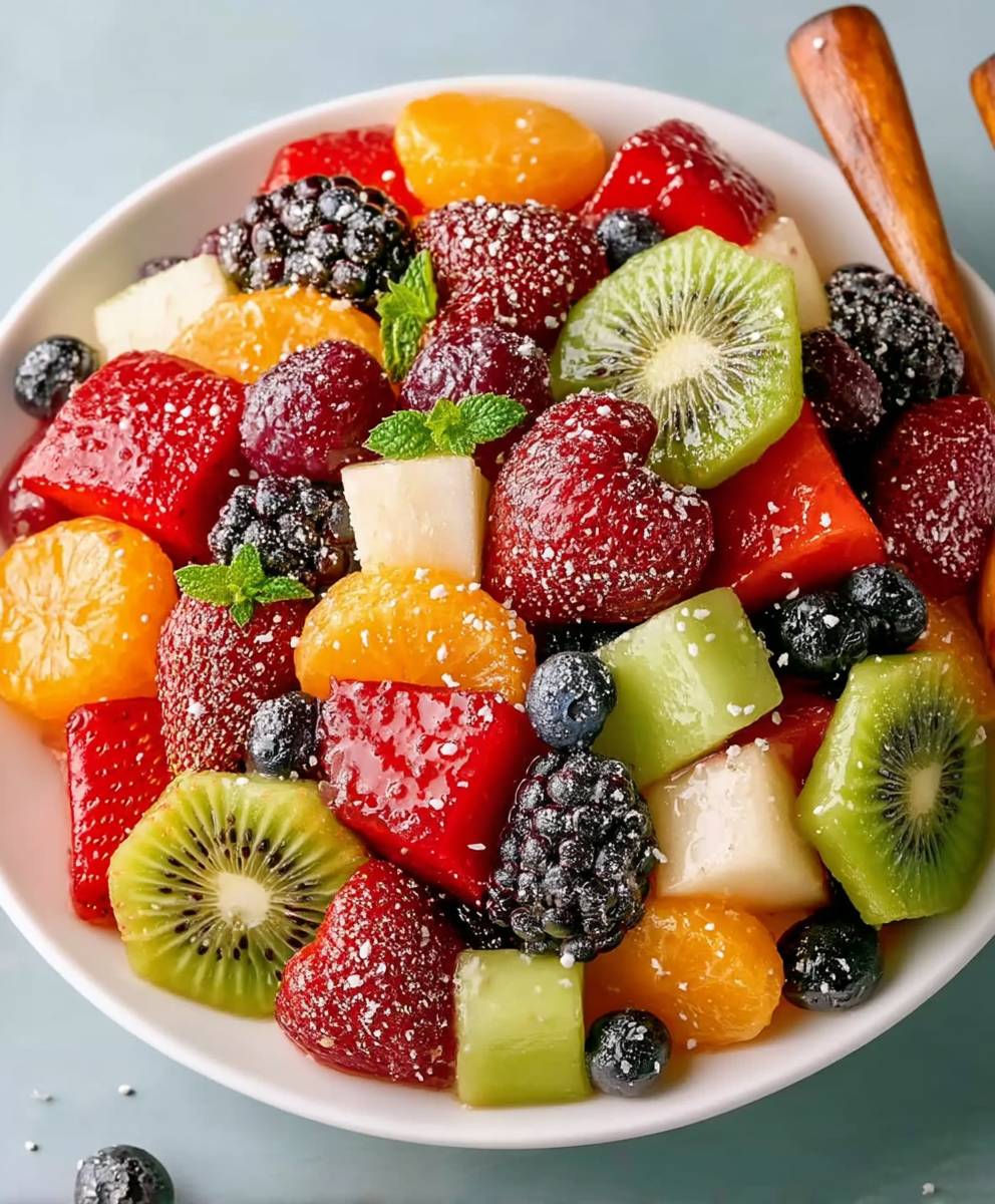 Fruit Salad Honey Lime