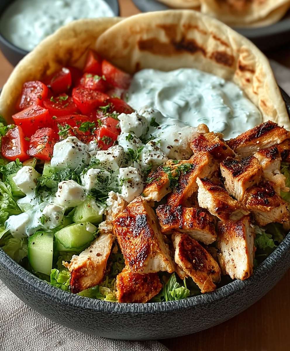 Chicken Gyro Bowls