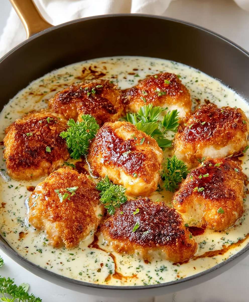 Parmesan chicken garlic sauce