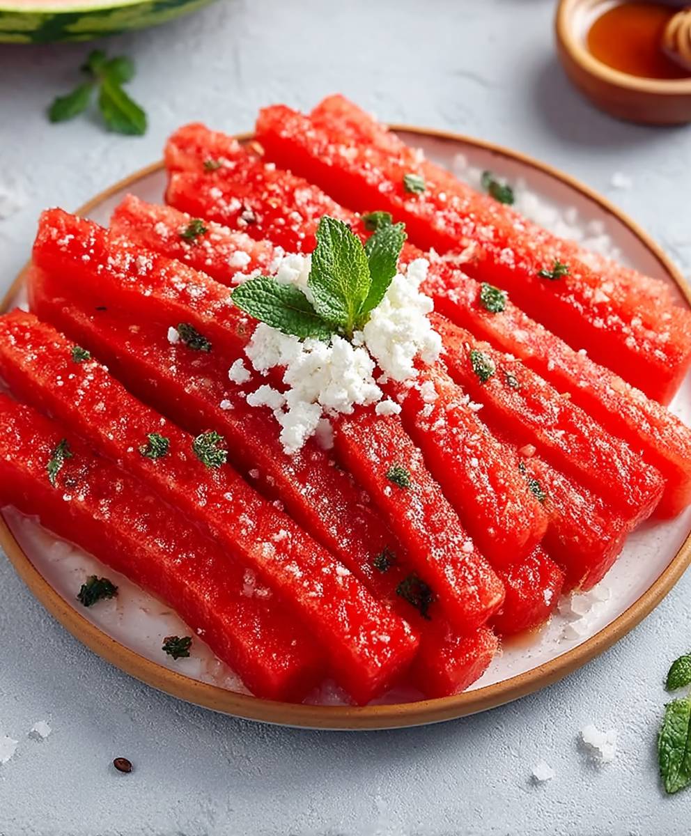 Healthy Watermelon Fries