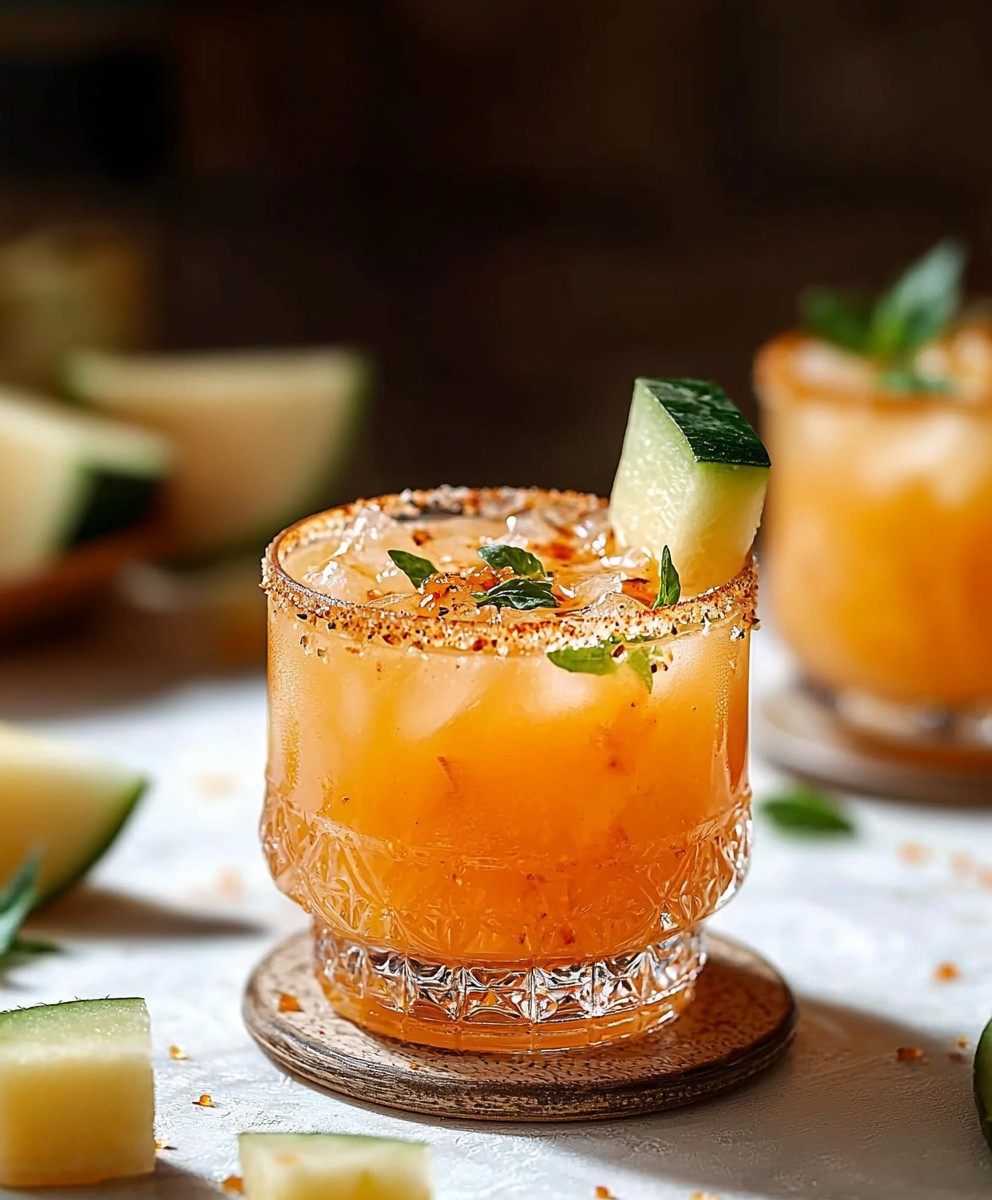 Spicy Melon Cocktail