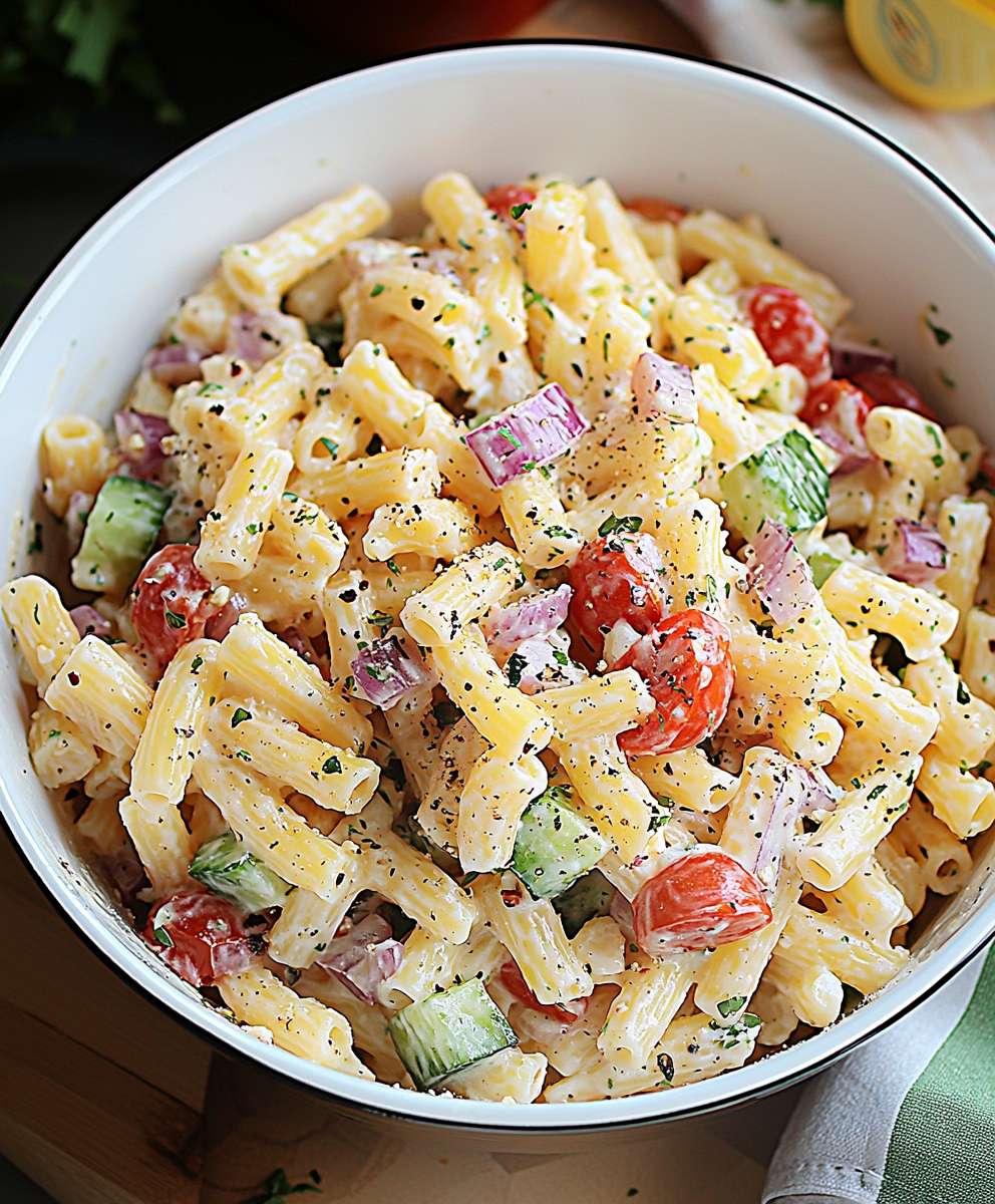 Ranch Pasta Salad