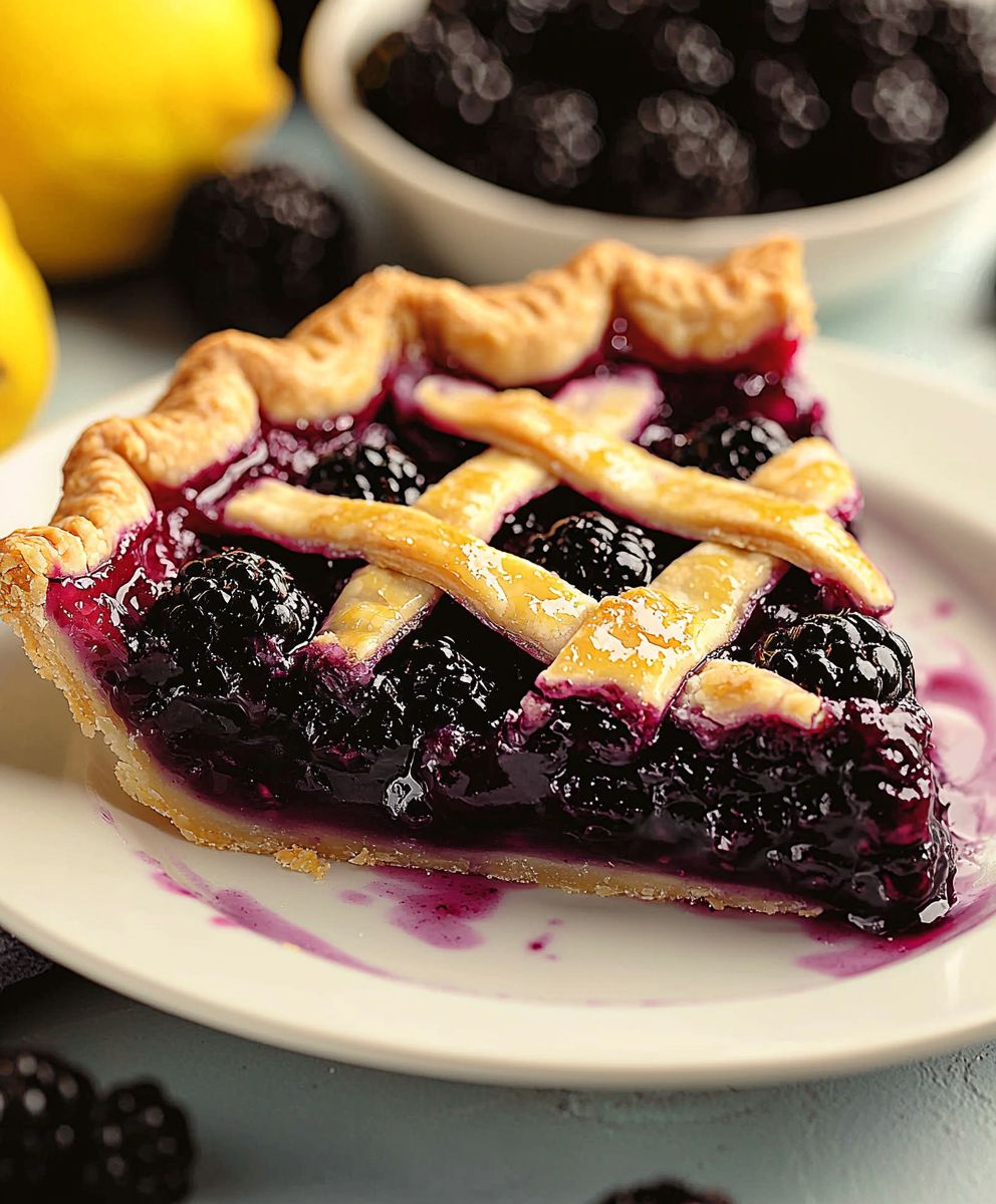 Blackberry pie filling