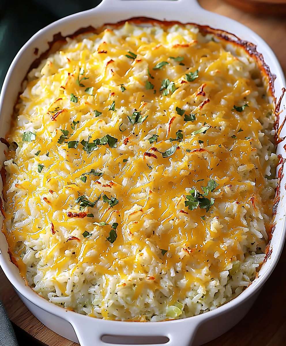 Green Chile Rice Casserole