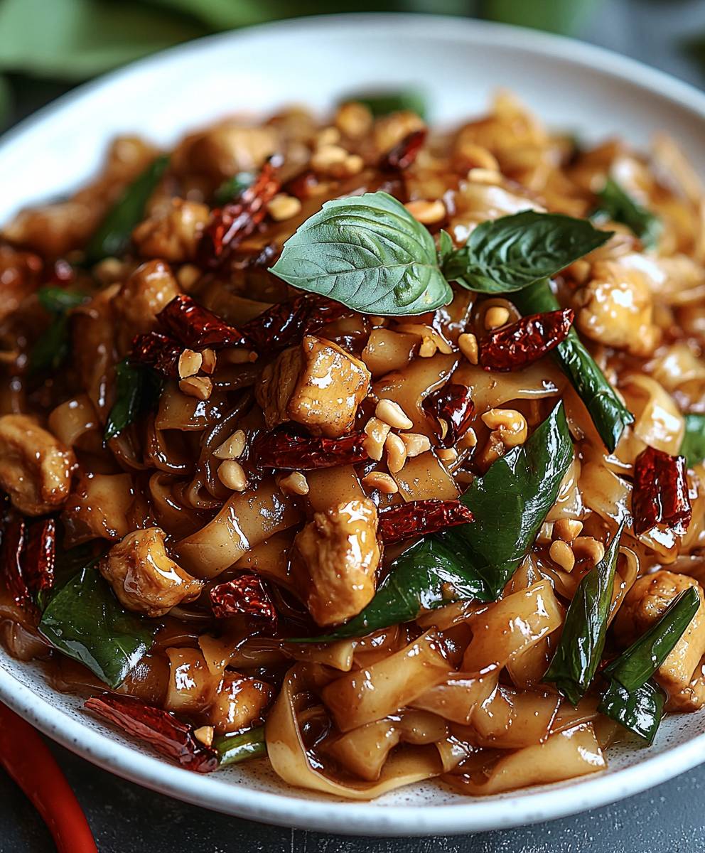 Thai Drunken Noodles