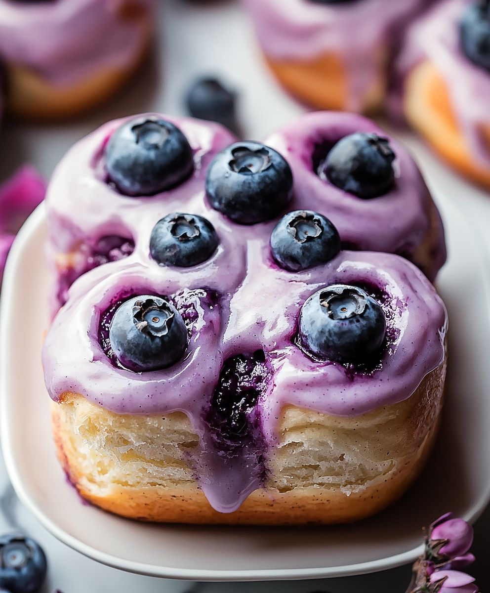 Blueberry Cinnamon Rolls