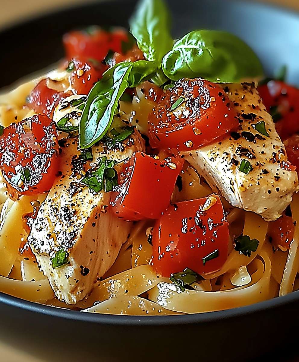 Bruschetta Chicken Pasta