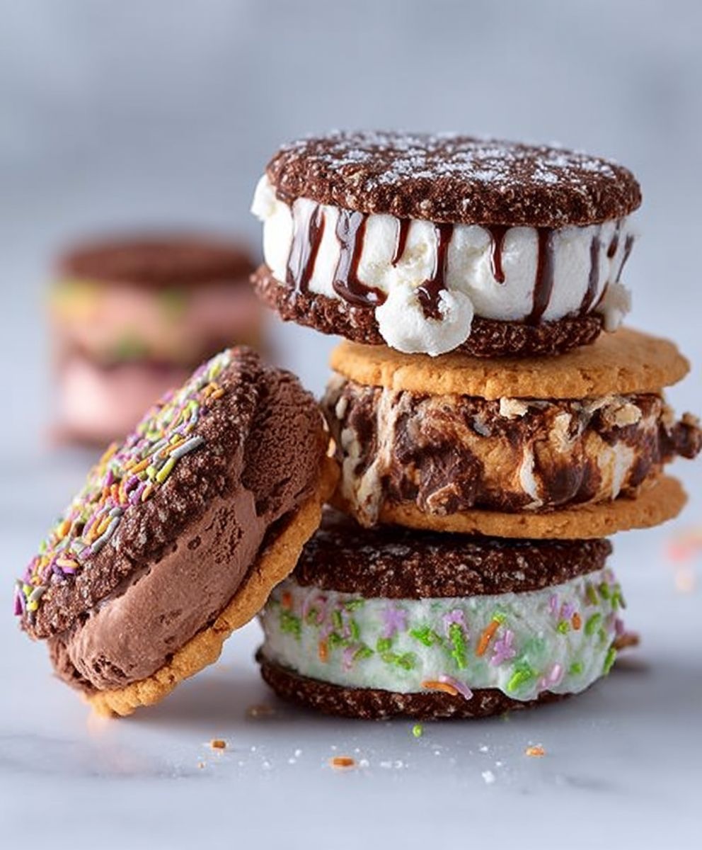 Ice Cream Sandwiches Homemade
