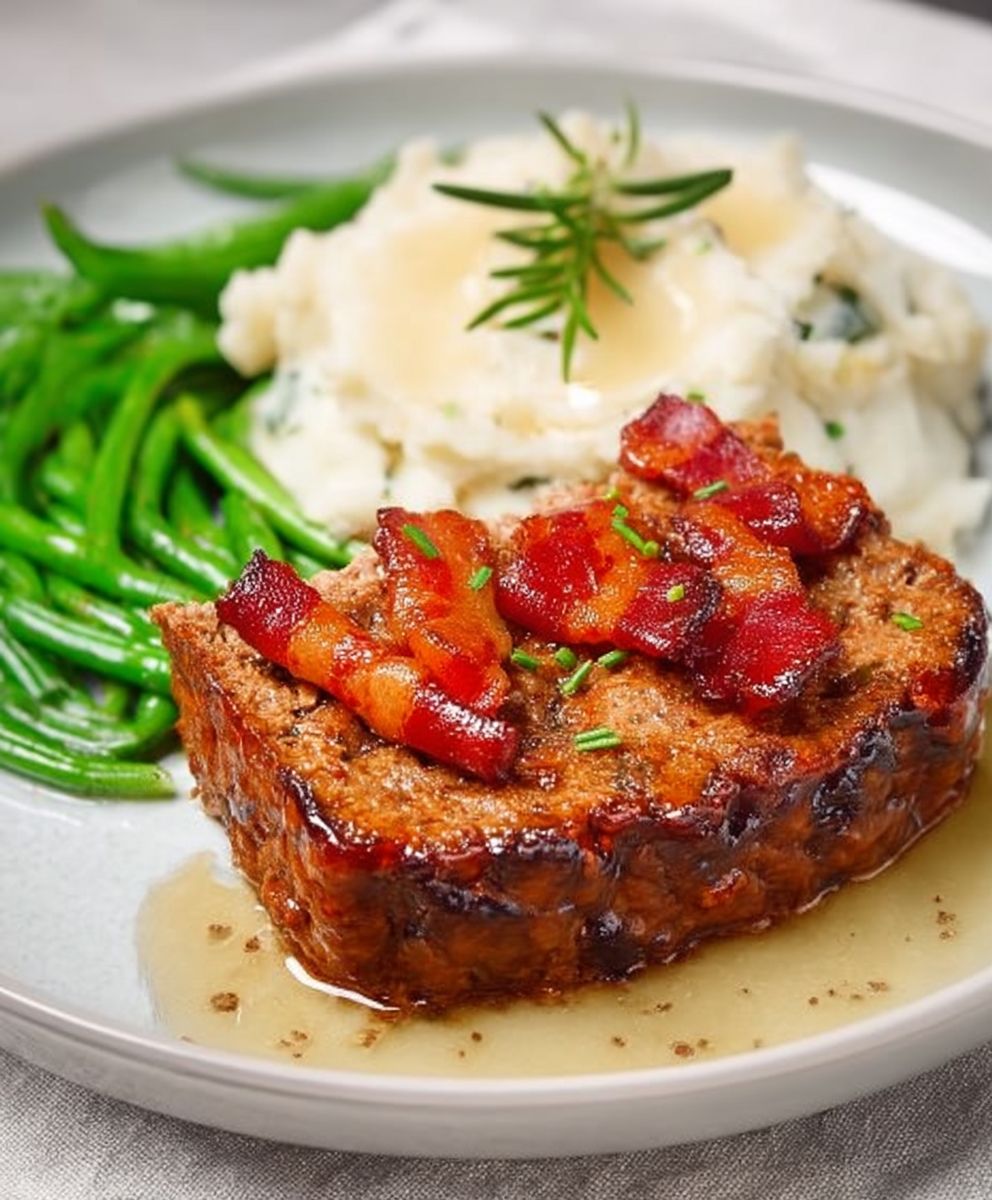 Apple bacon meatloaf