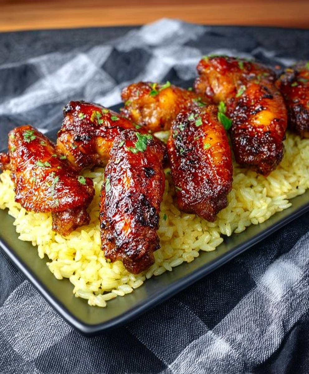 Chicken wings finger lickin