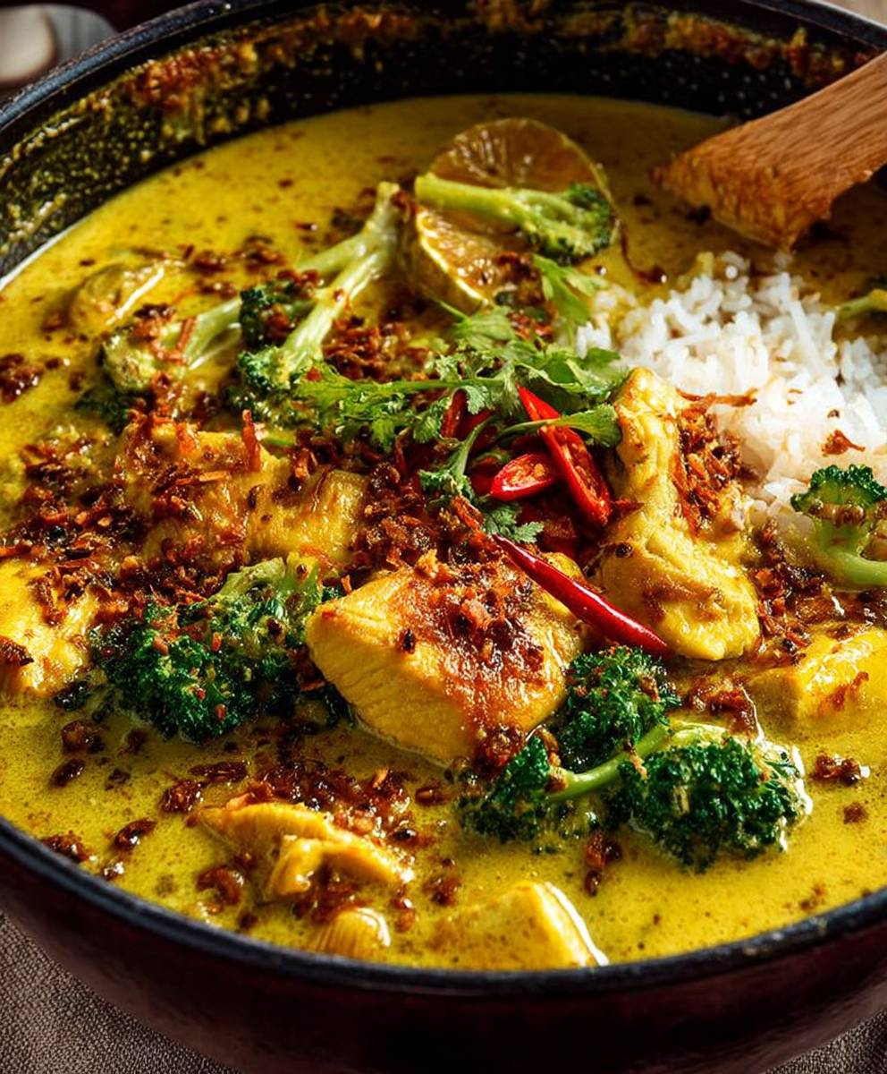 Coconut chicken curry