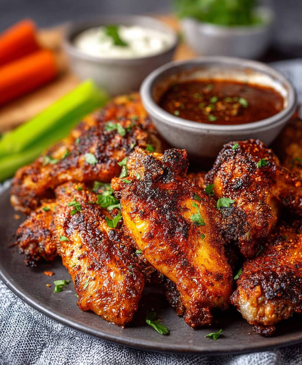 Dry Rub Chicken Wings