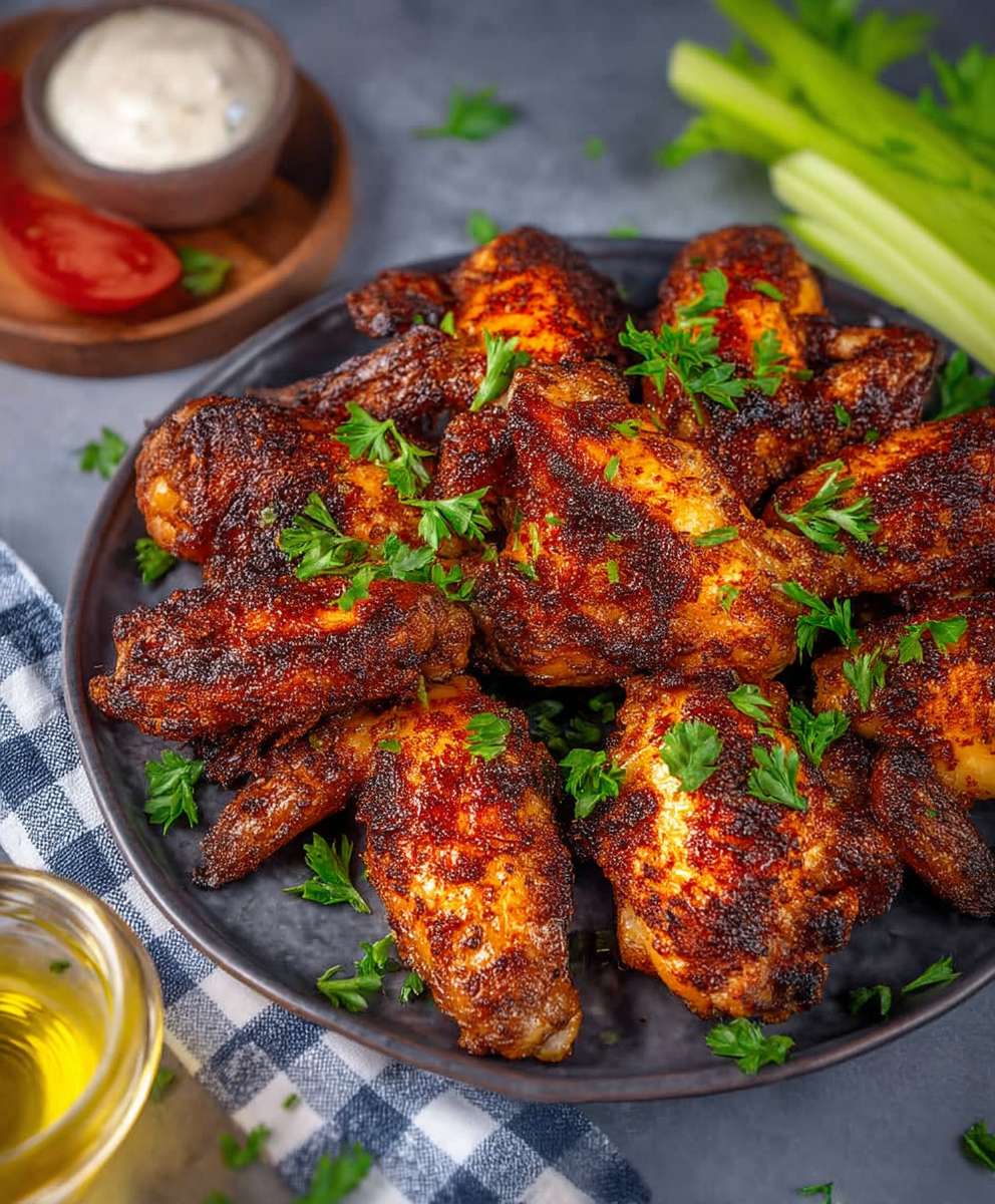 Air fryer chicken wings
