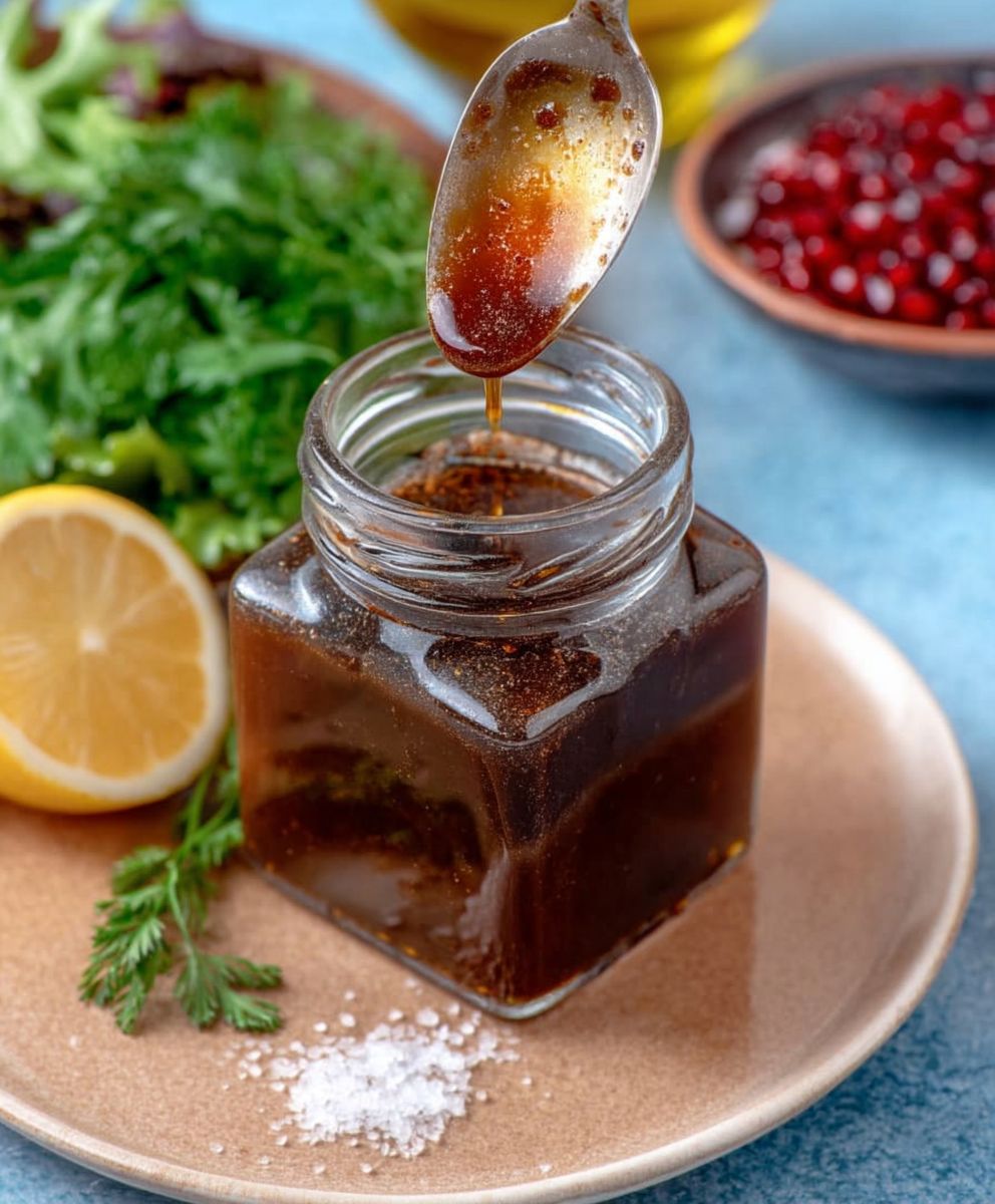 Pomegranate Molasses Salad Dressing