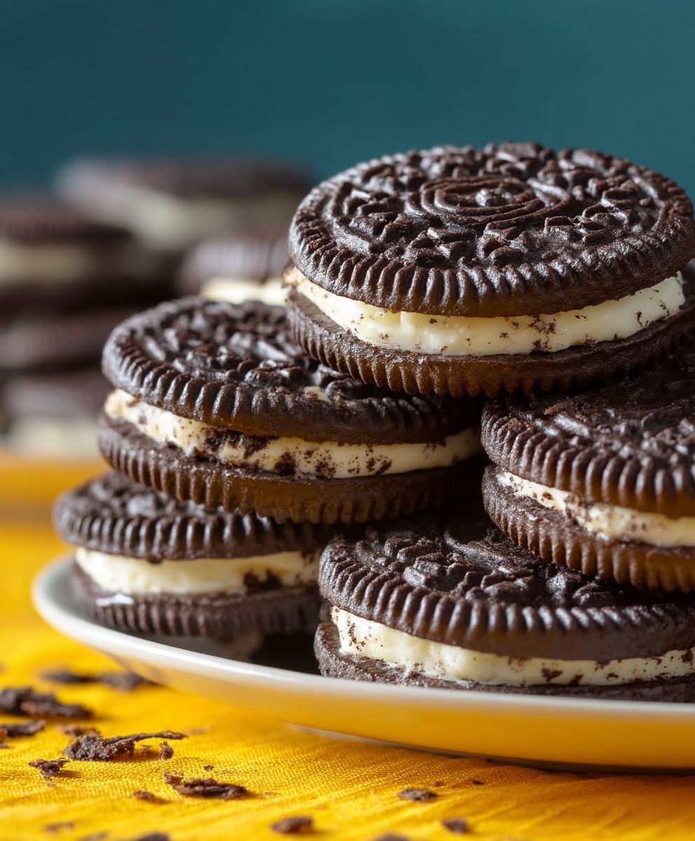 Homemade Oreo Cookies