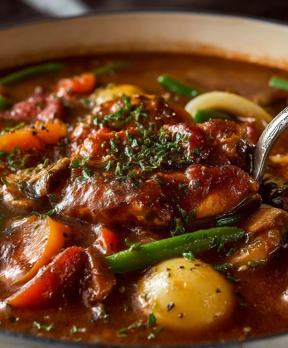 Faster Chicken Stew