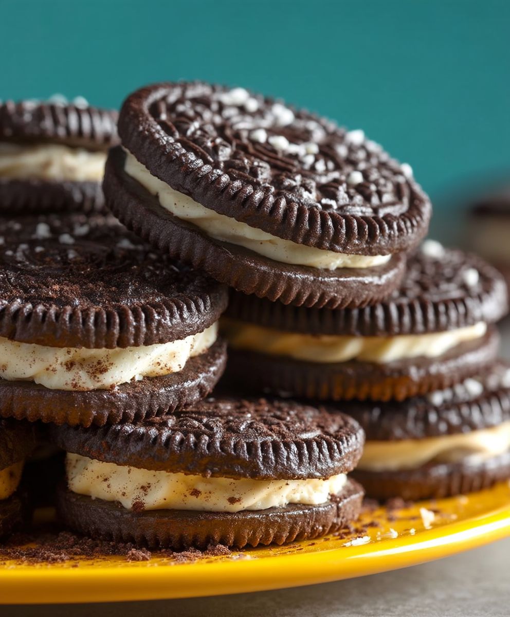 Homemade Oreo Cookies