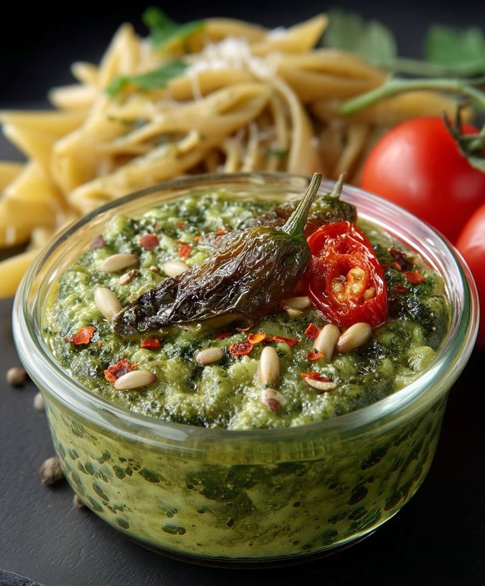 Jalapeno Pesto Pasta