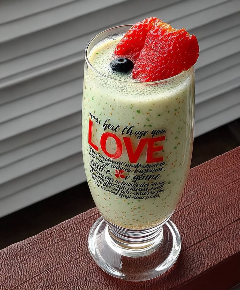Fruit vegetable smoothie