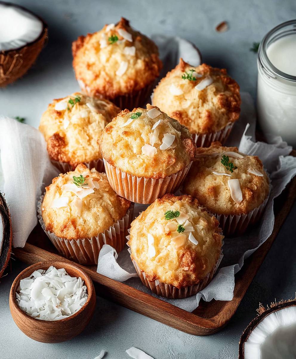 Coconut muffins