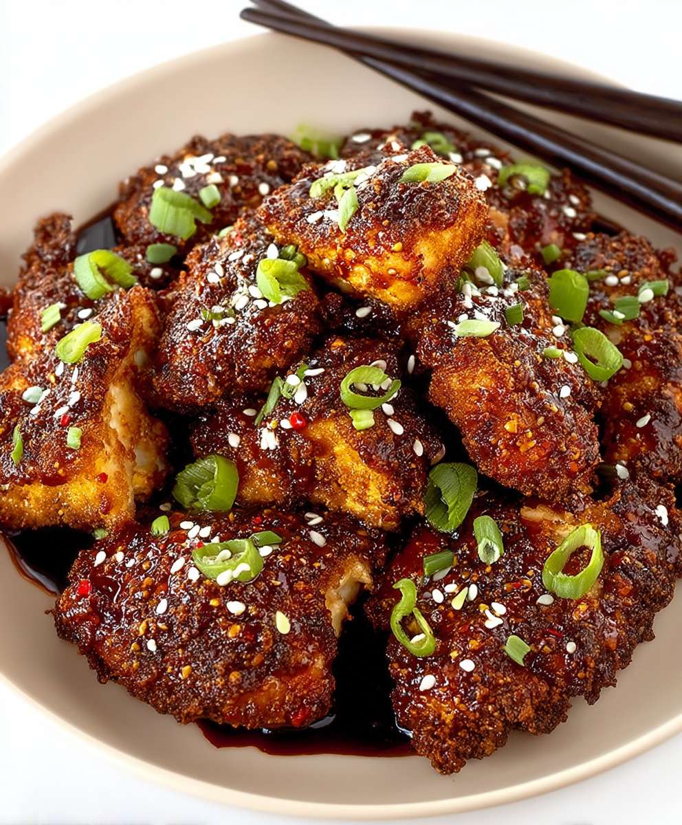Honey Sriracha Baked Chicken