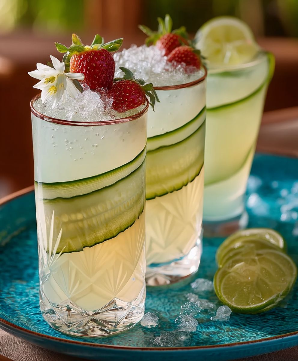 English garden cocktail