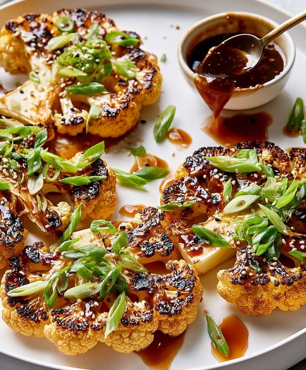 Teriyaki Cauliflower Steaks