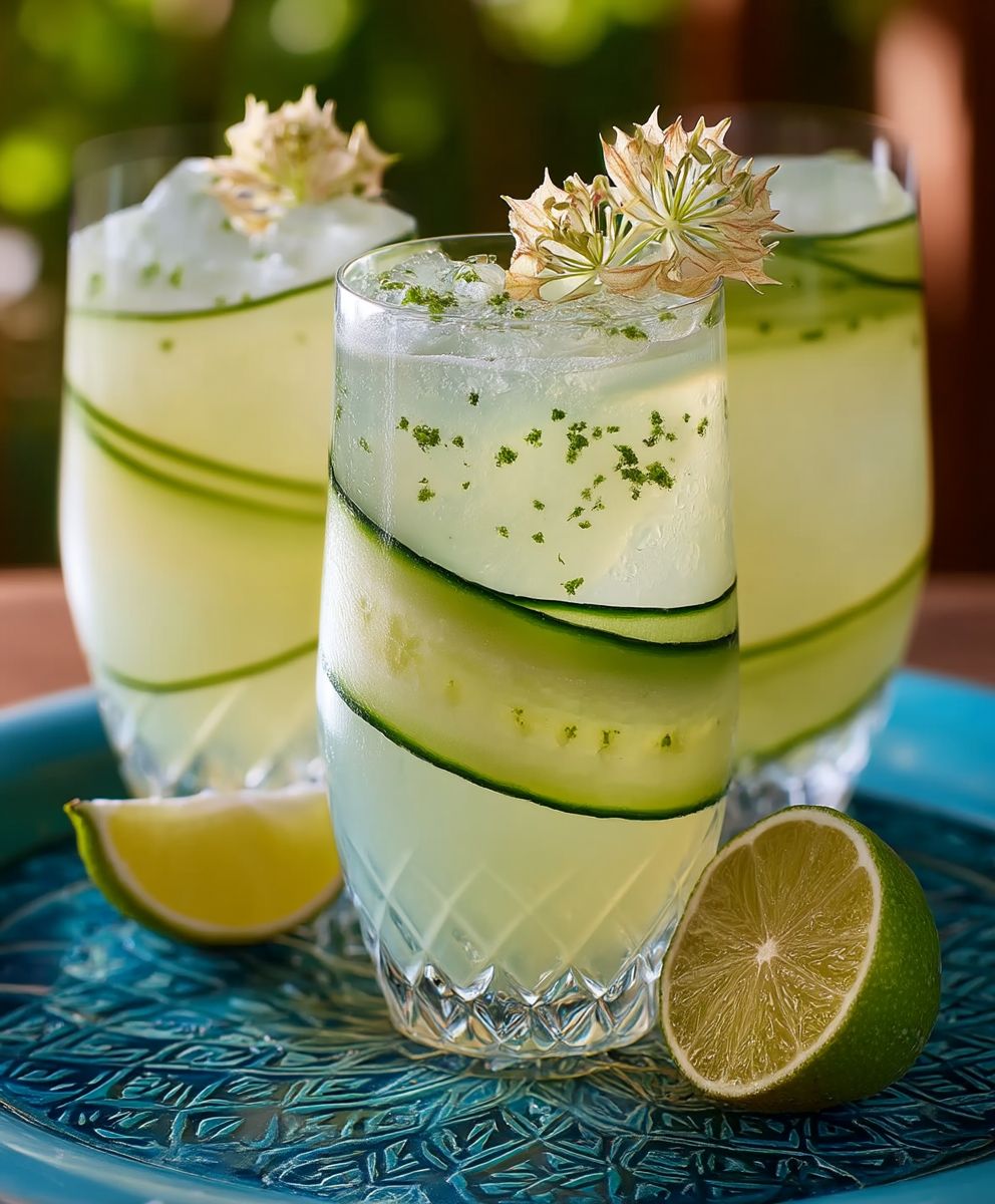 English garden cocktail