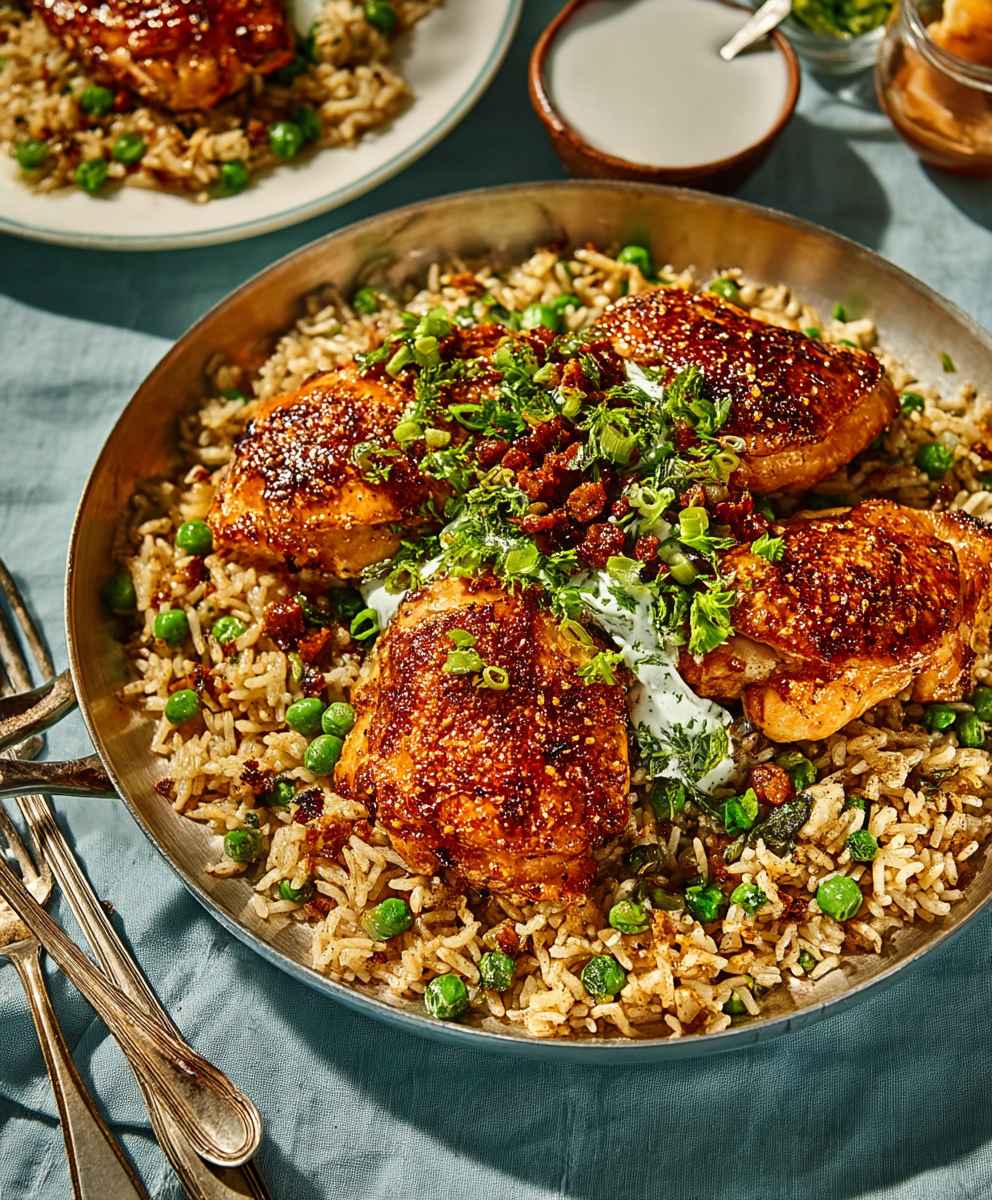 Spicy honey glazed chicken