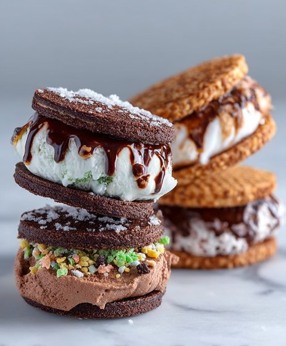 Ice Cream Sandwiches Homemade