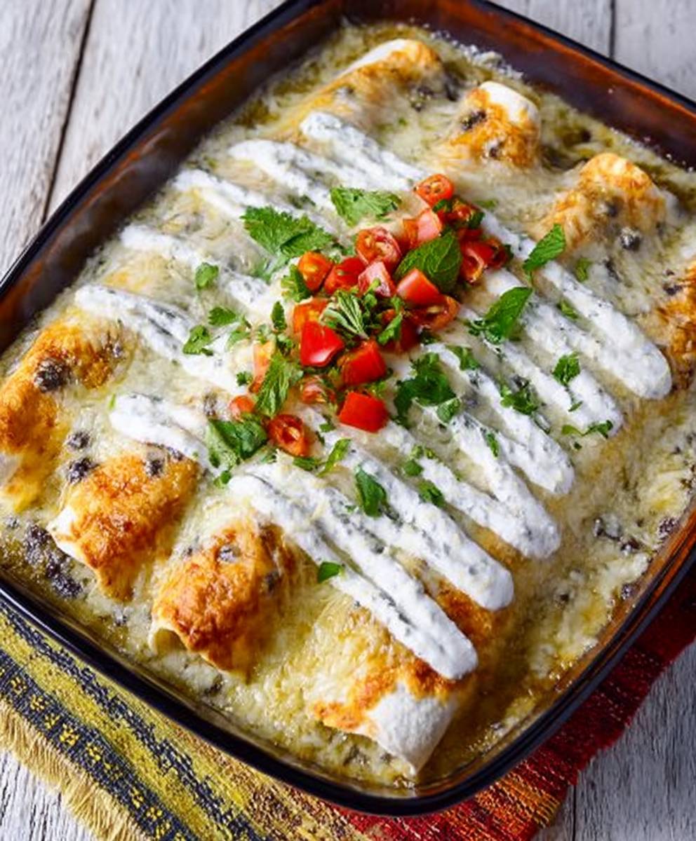 Chicken turkey enchiladas