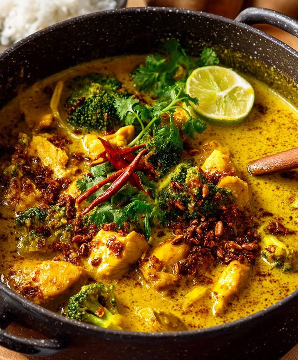Coconut chicken curry