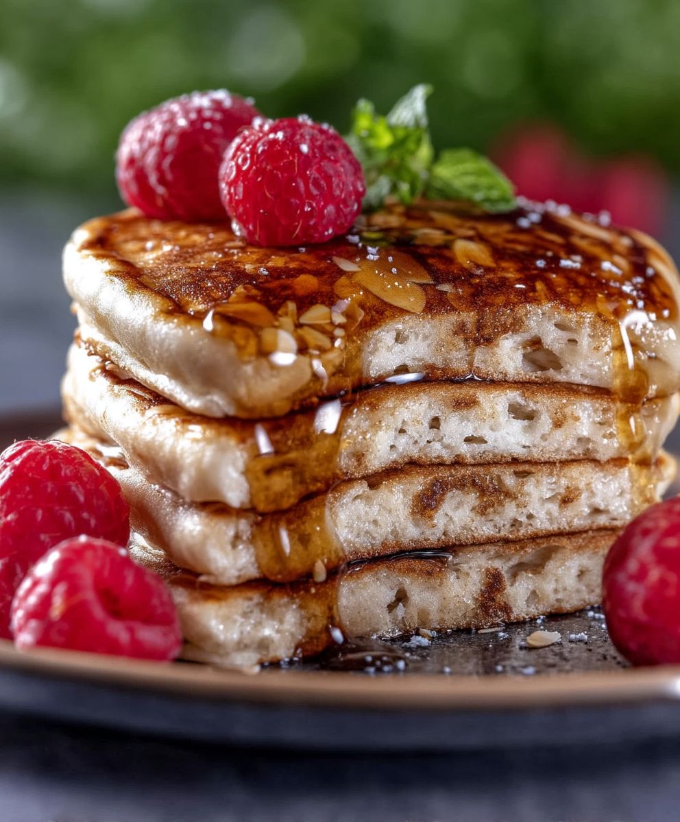 Almond Buttermilk Pancakes