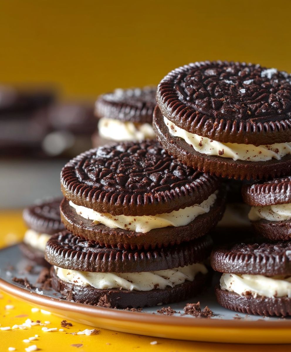 Homemade Oreo Cookies