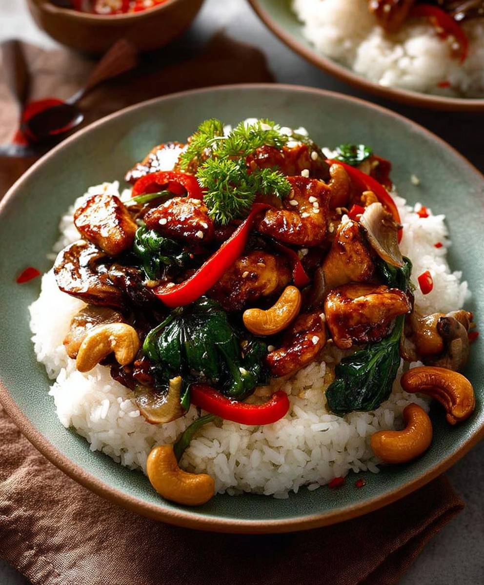 Thai Cashew Chicken