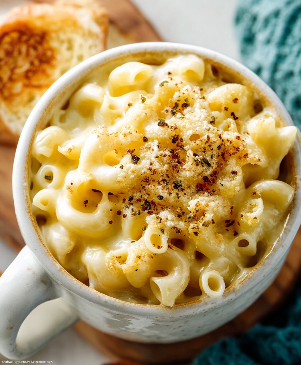 Microwave Mug Mac and Cheese
