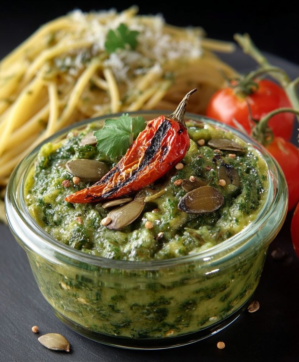 Jalapeno Pesto Pasta