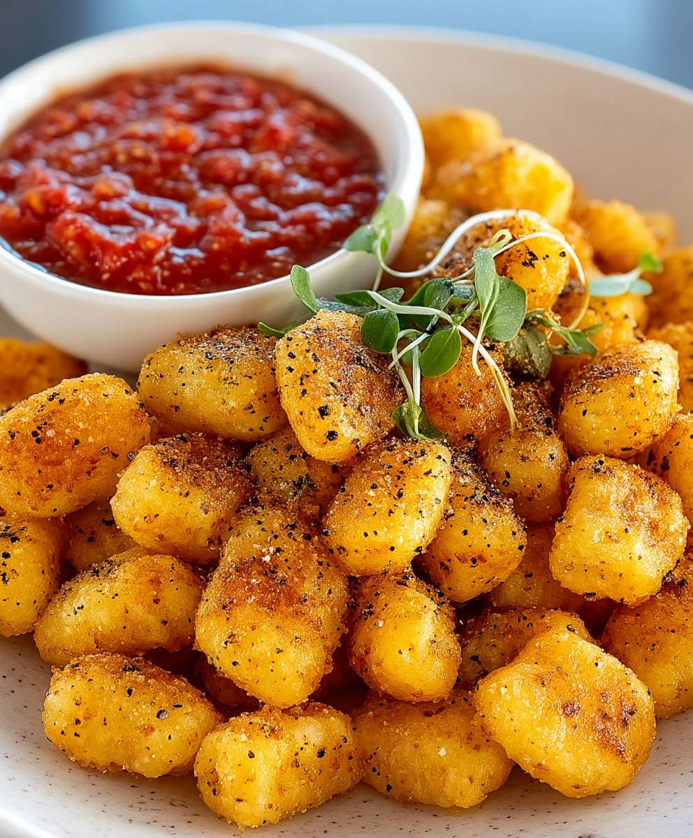 Air Fryer Crispy Gnocchi