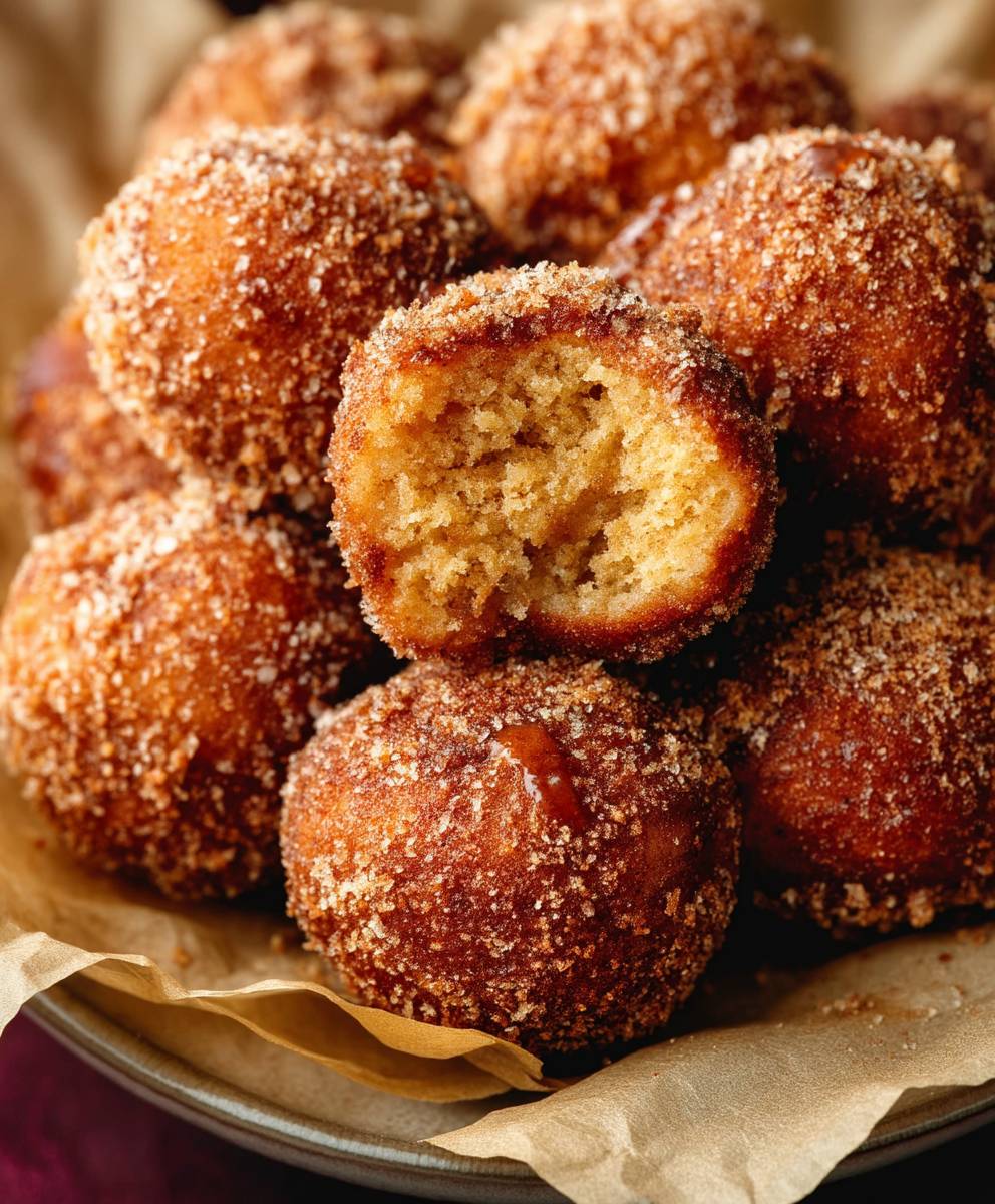Apple Cider Donut Holes