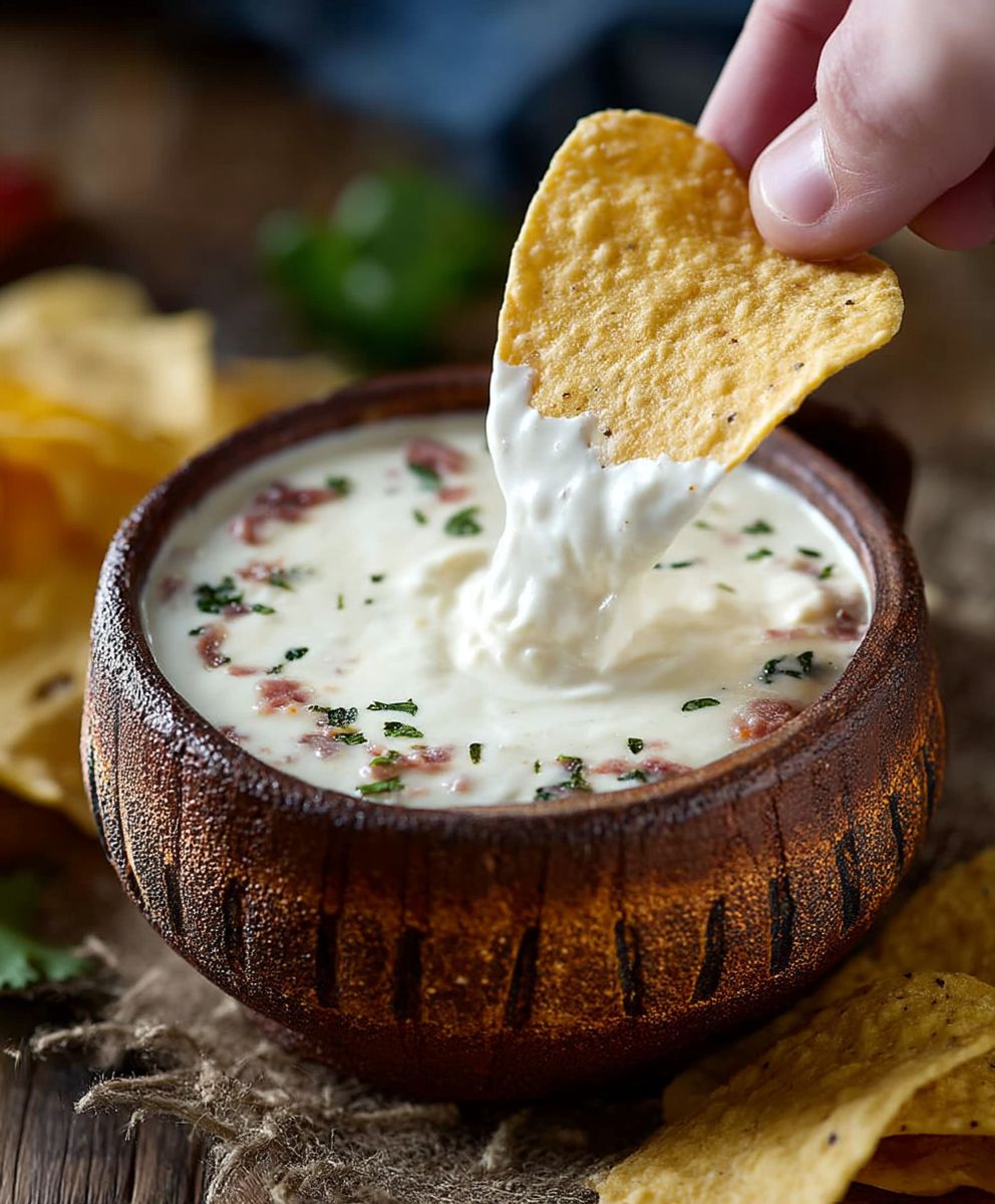Slow Cooker Queso Blanco Dip
