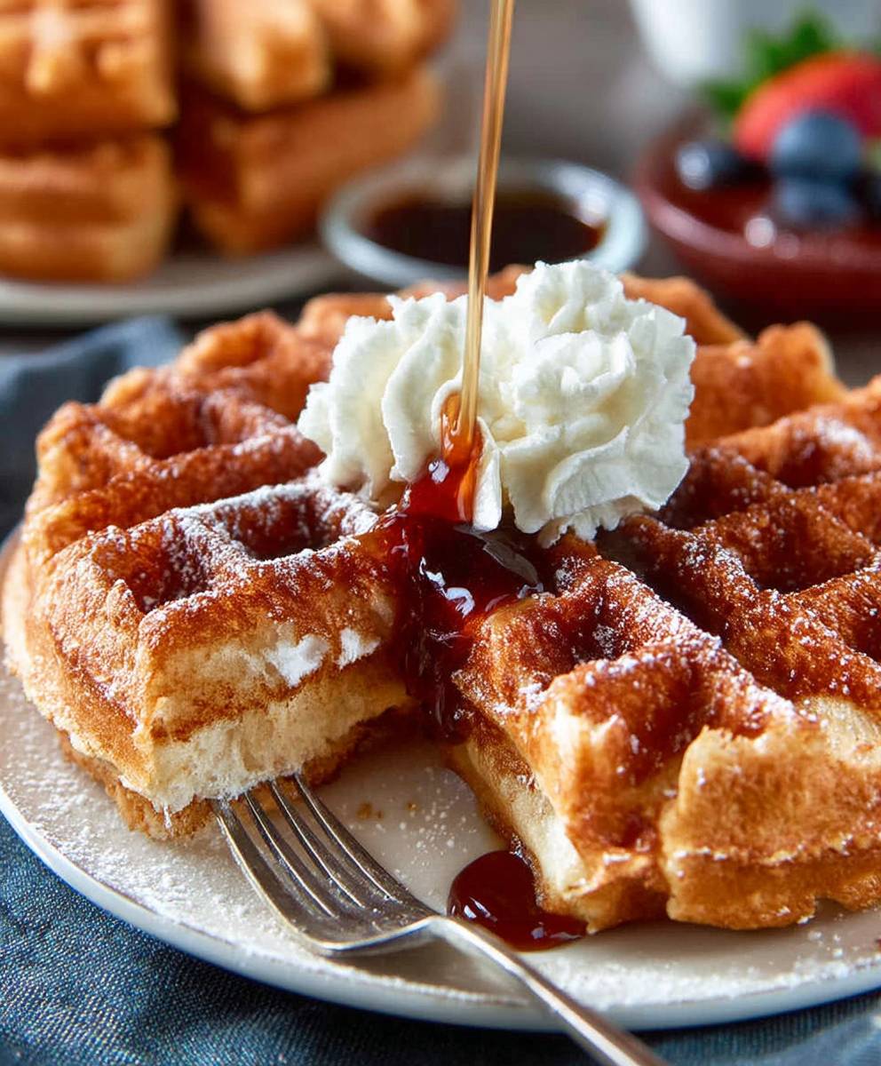 Belgian Yeasted Waffles