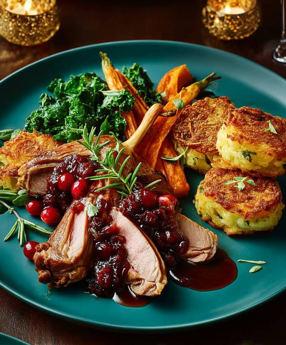 Roast Confit Duck Bubble Squeak