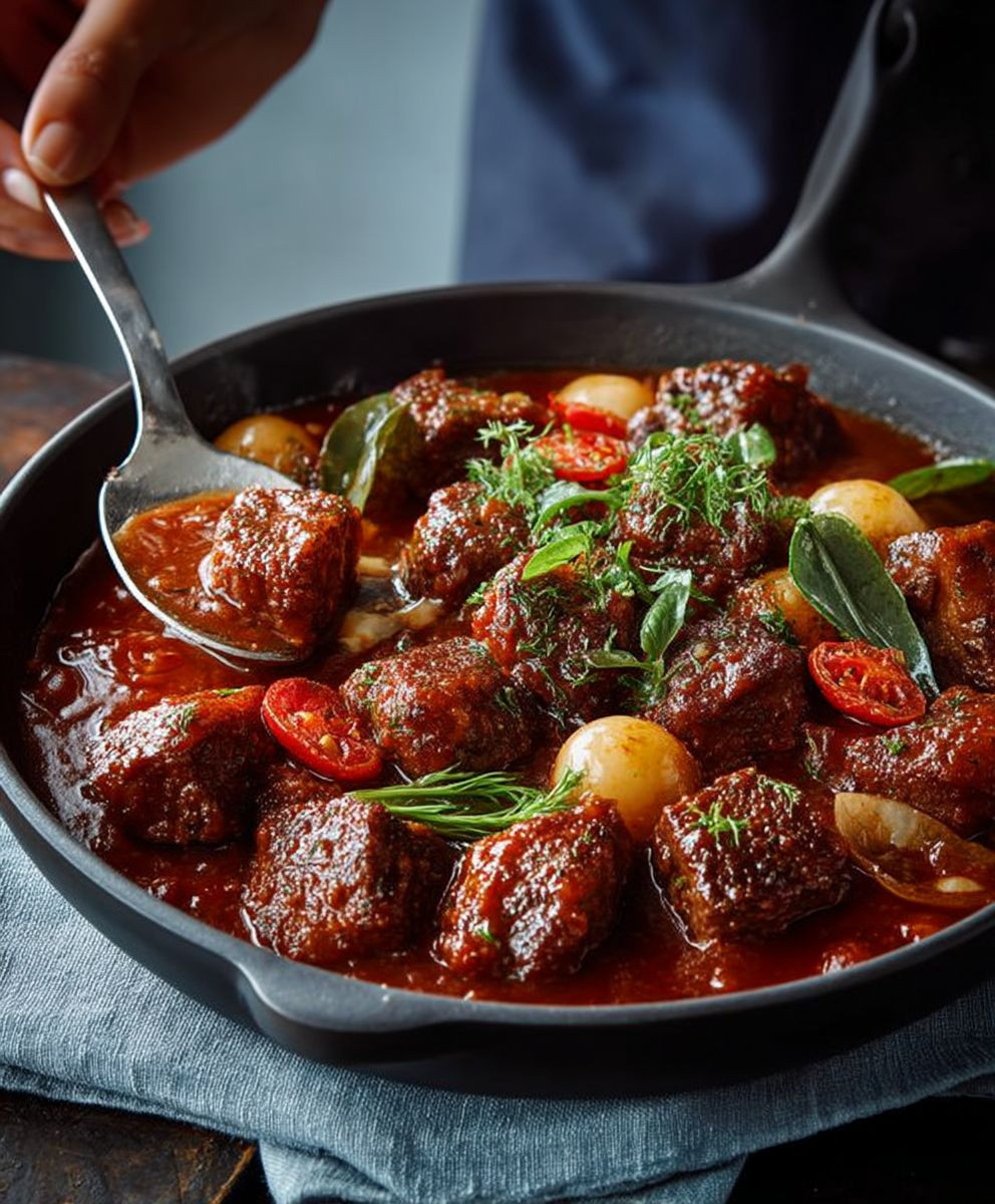 Beef stifado