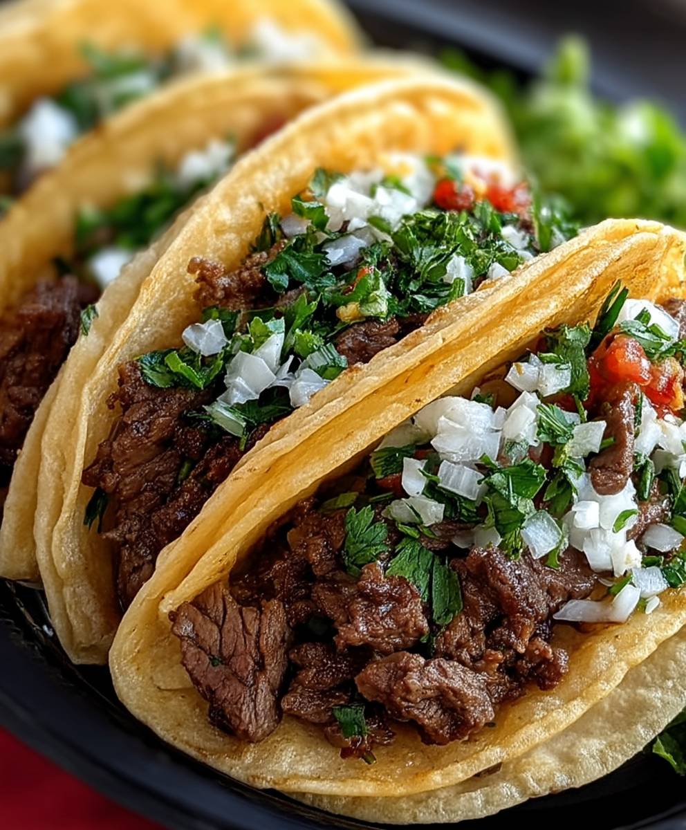 Beef tacos