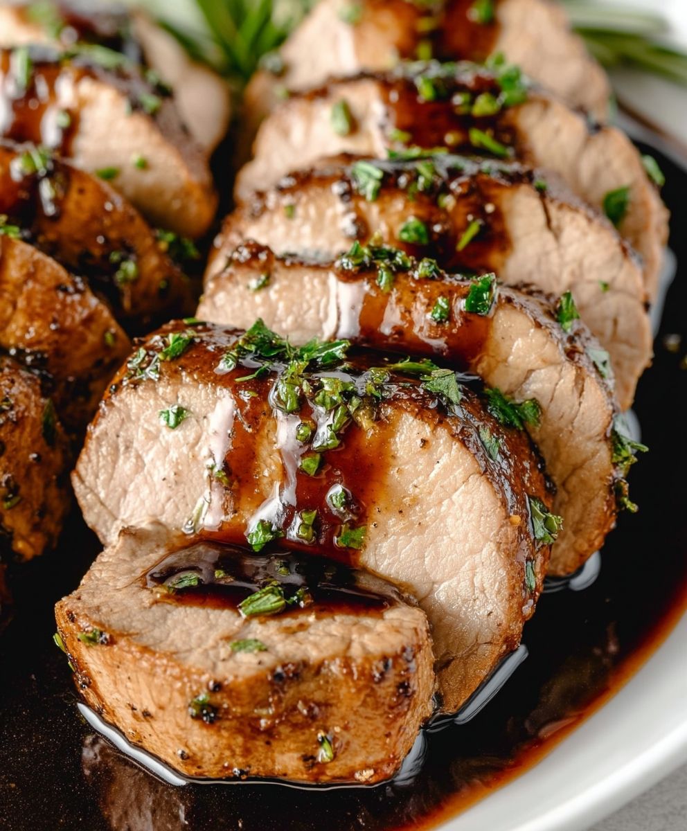 Pork Tenderloin Honey Balsamic