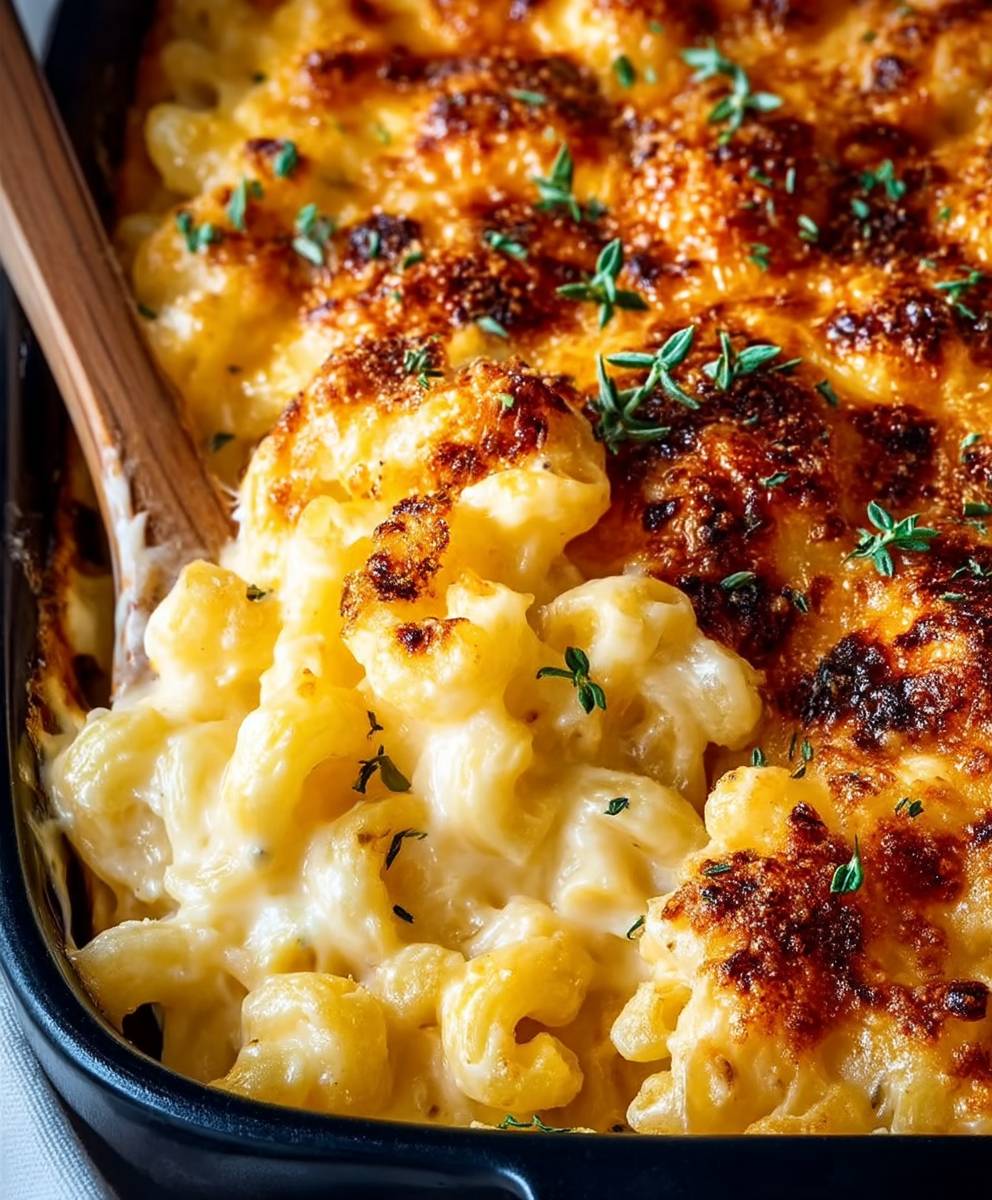 Creamy Baked Mac and Cheese