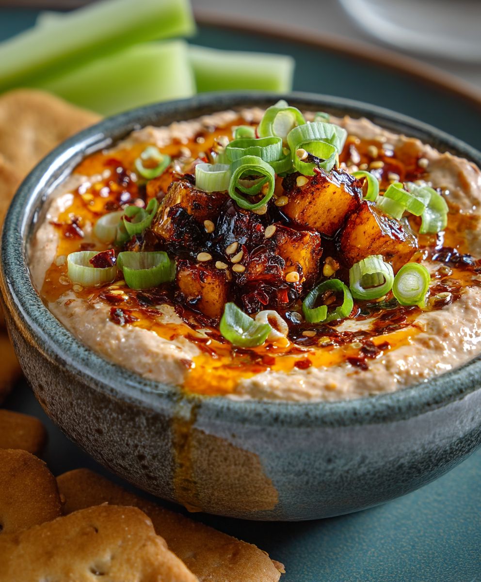 Chili Crisp Scallion Dip