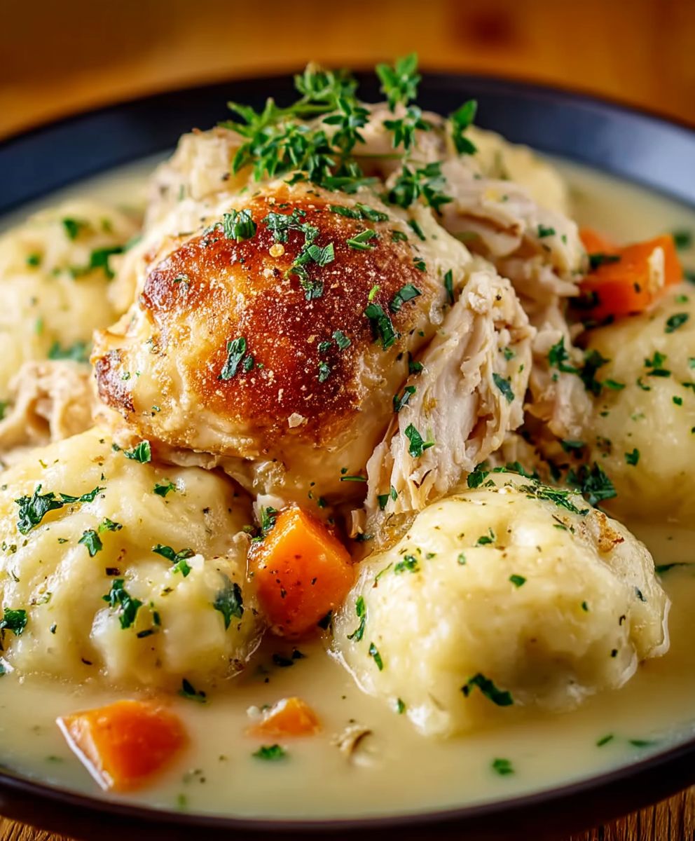Crockpot Chicken and Dumplings