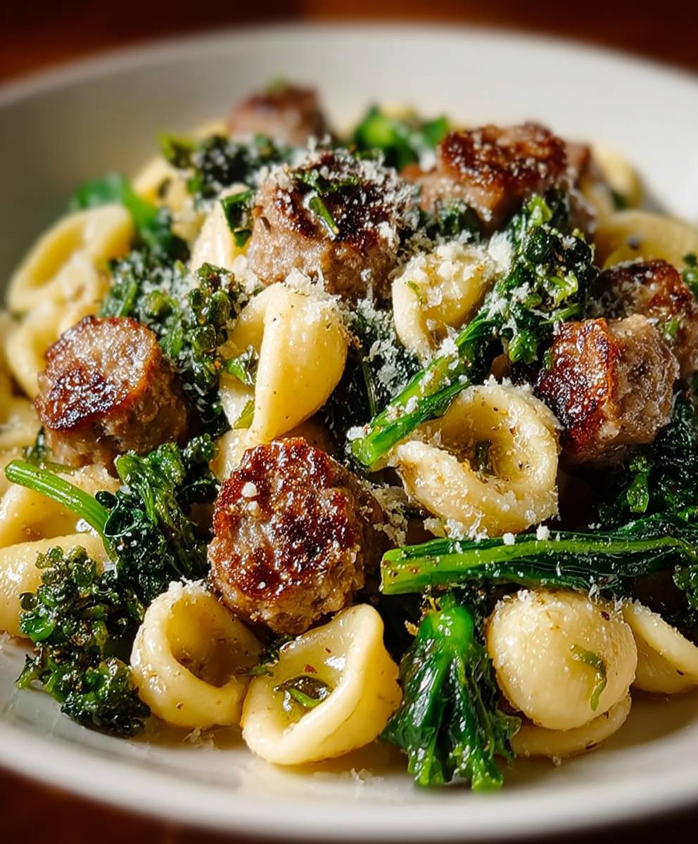 Sausage Broccoli Rabe Orecchiette